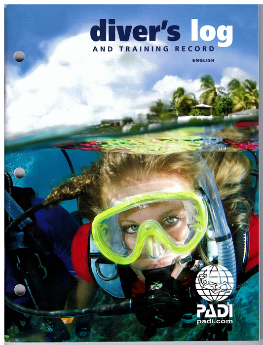 PADI Divers Logbook and Training Record