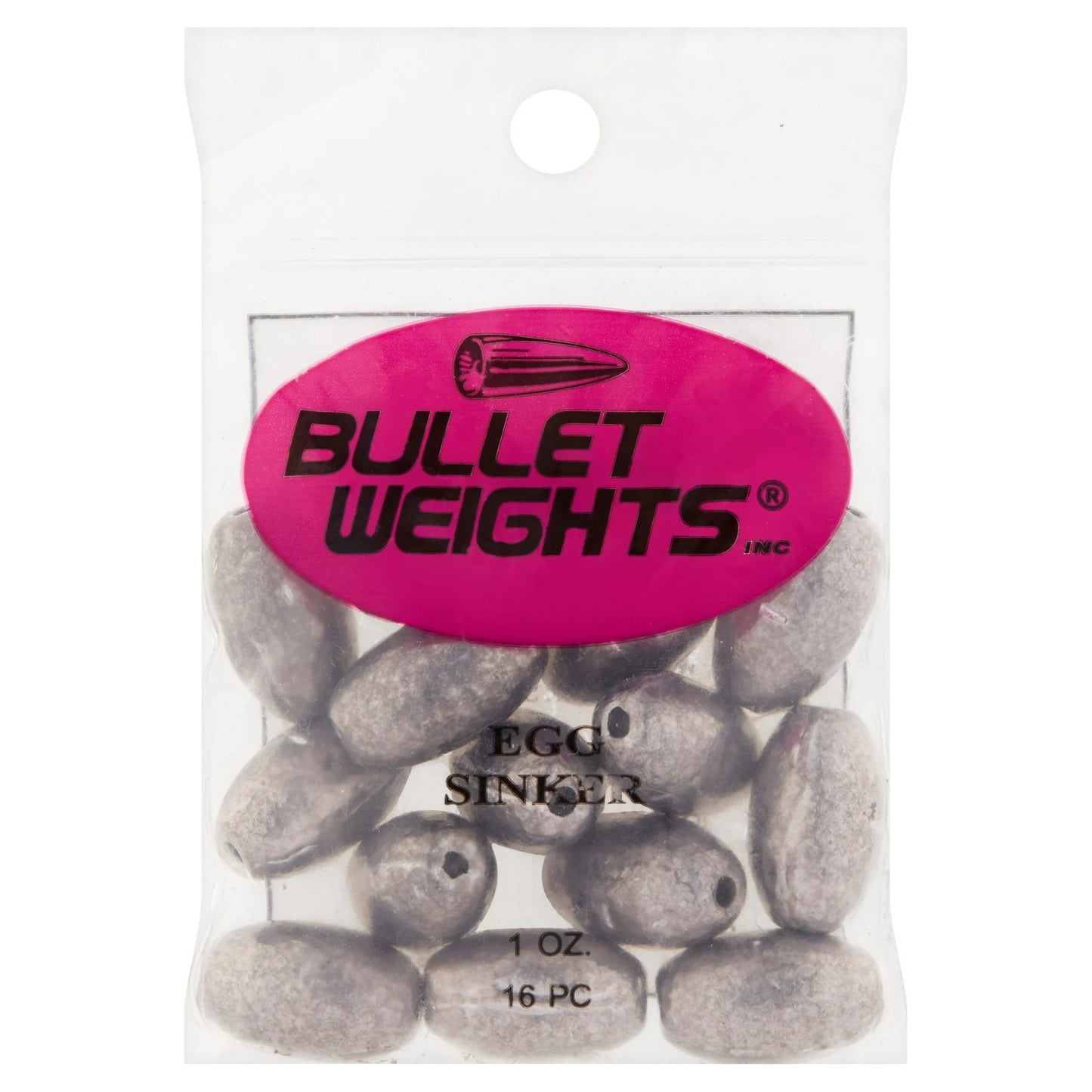 Bullet Weight Egg Sinkers