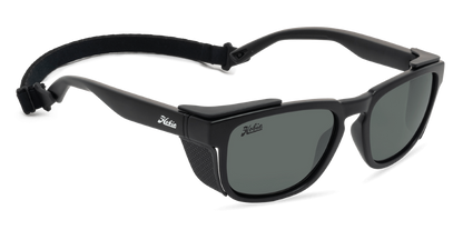 Hobie Eyewear Monarch Satin Black Frame With Metalic Grey Lens