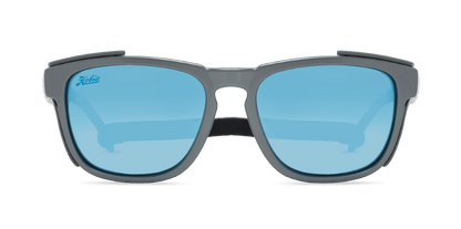 Hobie Eyewear Monarch Satin Grey Frame With Cobalt Lens