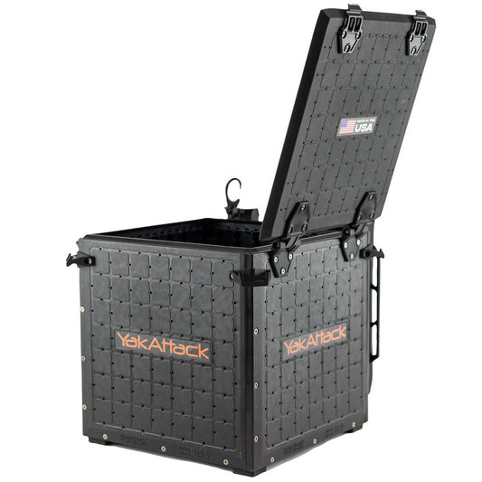 Yakattack BlackPak Pro Kayak Fishing Crate - 13" x 13"