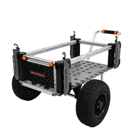 YakAttack SandRig Surf Cart With 16" Rubber Tires