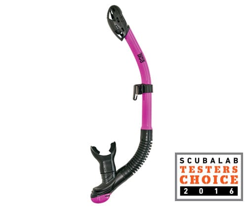 Sherwood Tiga Dry Snorkel - Red - SN056RDBS-NED - 37