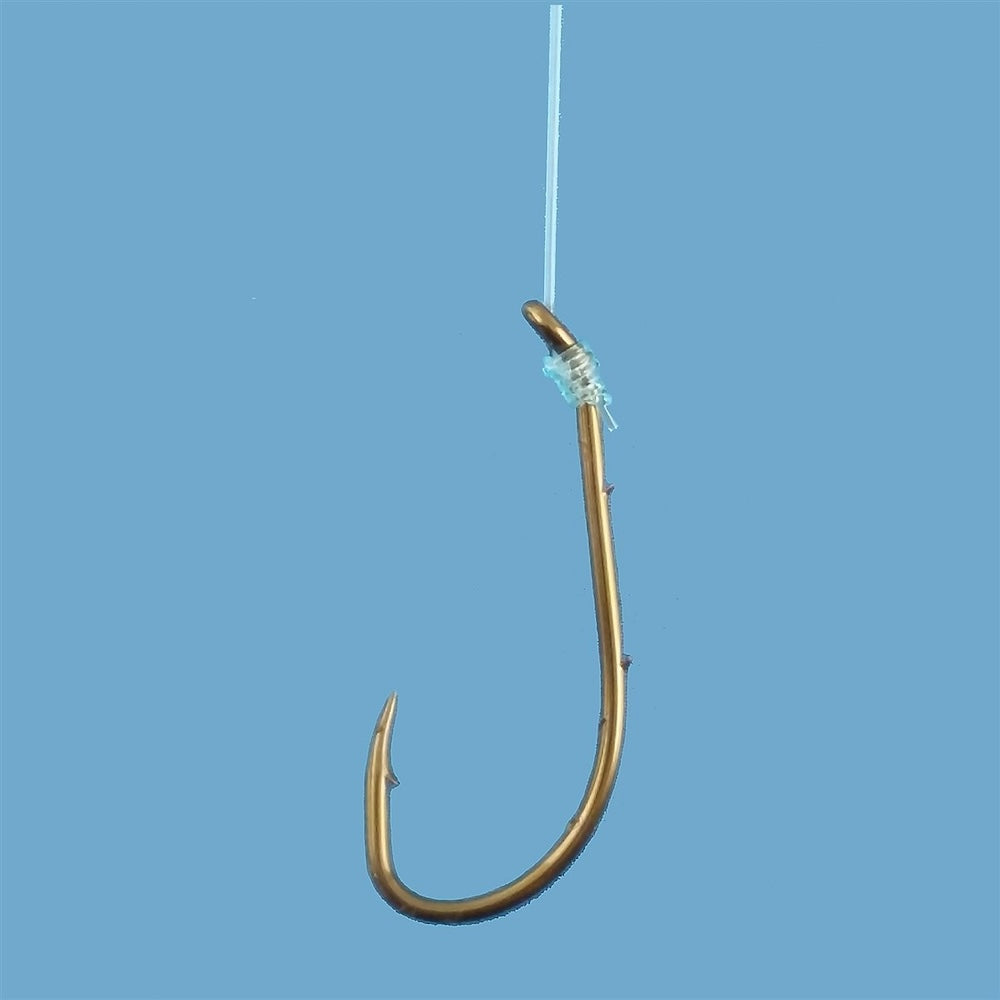 F.J.NEILSnelled Bronze Bait Holder Hook 6 Pack