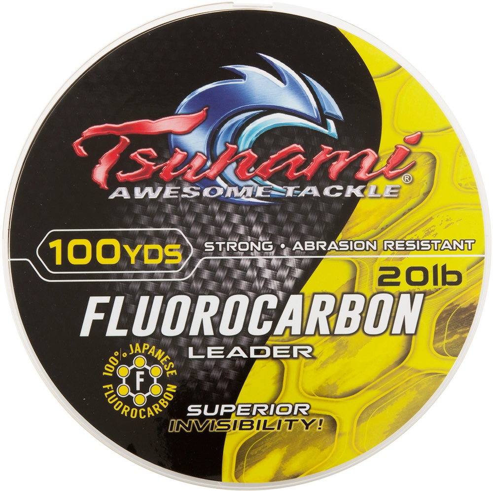 Tsunami Fluorocarbon Leader 100 Yards