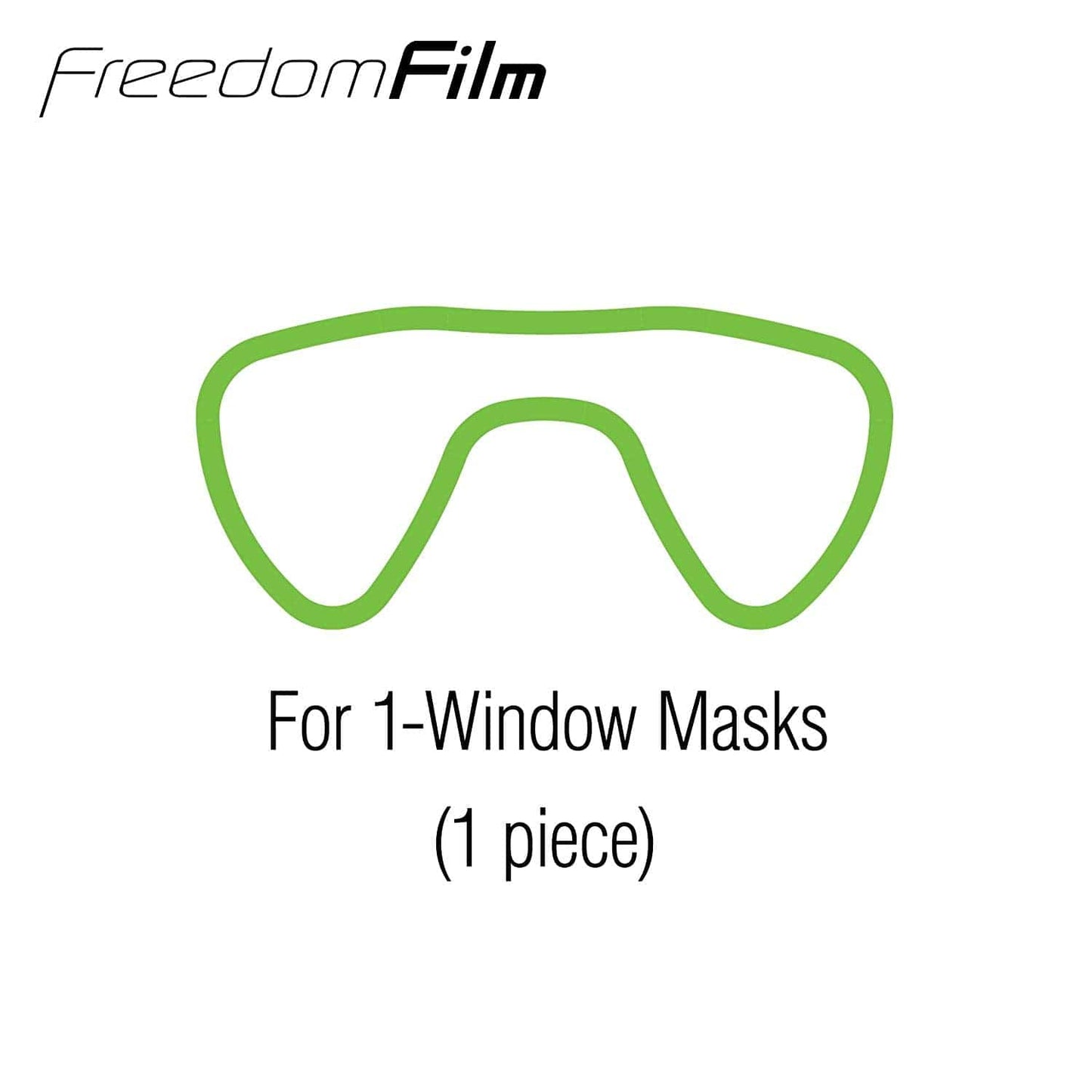 Tusa FREEDOM FILM ANTI-FOG All Single Window masks - Tusa FREEDOM FILM ANTI-FOG All Single Window masks - 2