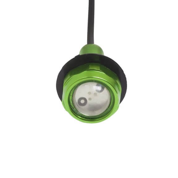 Yak-Power Super Bright LED Button Light Kit (2pcs) - Green - 6