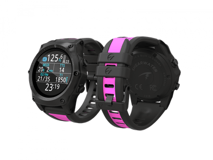 Shearwater Teric Dual Color Strap Kit - Pink - 4